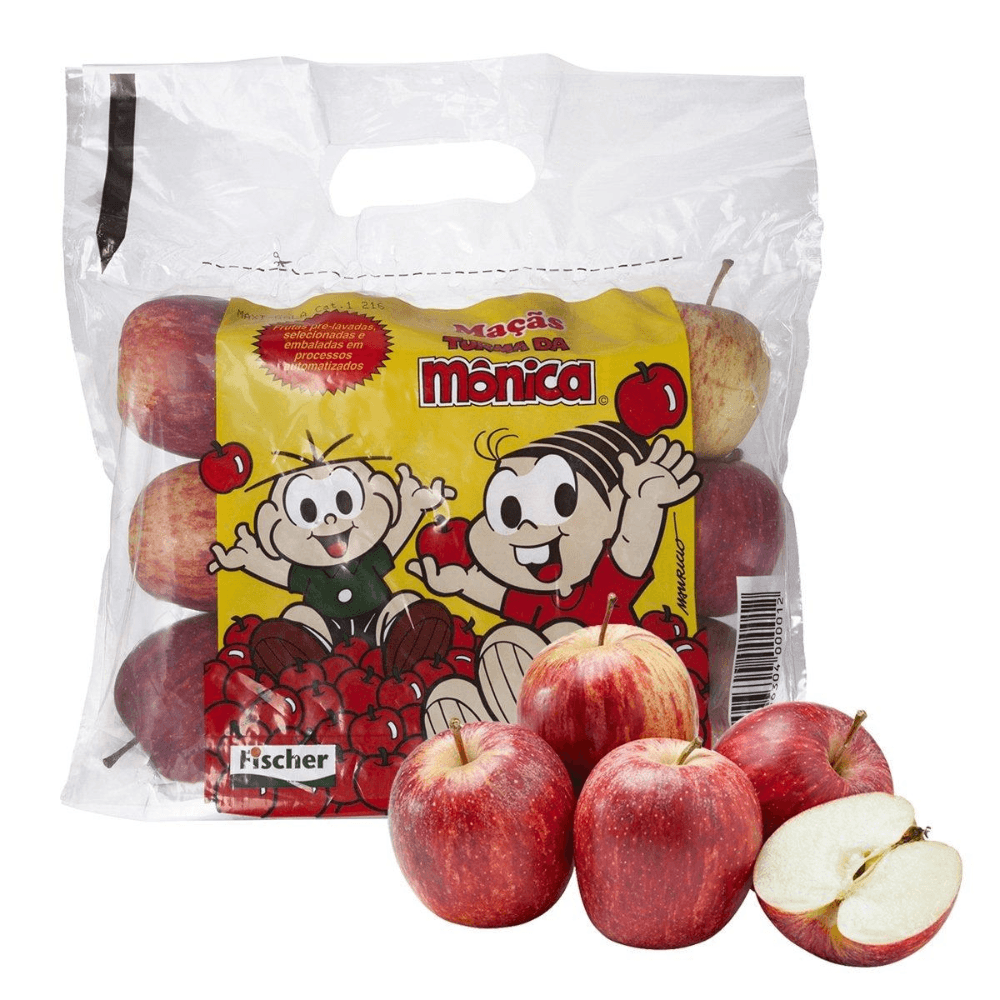 Maçã Turma Da Mônica 1kg.